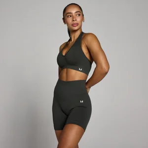 MP Tempo naadloze sportbeha met halternek - Nachtgrijs - Size XS