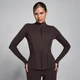 MP Women's SculptForm Zip Through Jacket - Cacao