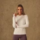 MP Women's X Tatiana Shirt met lange mouwen en duimgaten - Parelmoer