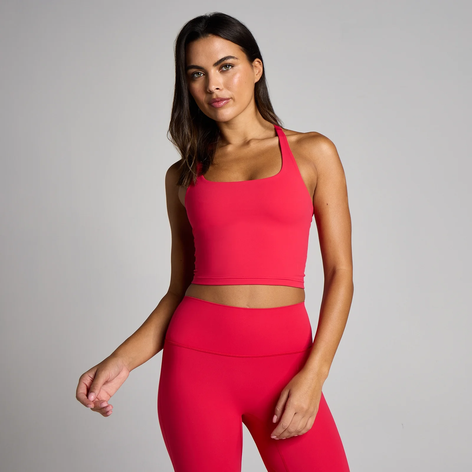 MP Women's Tempo Strappy Racerback Vest - Chilli - M Afbeelding 1