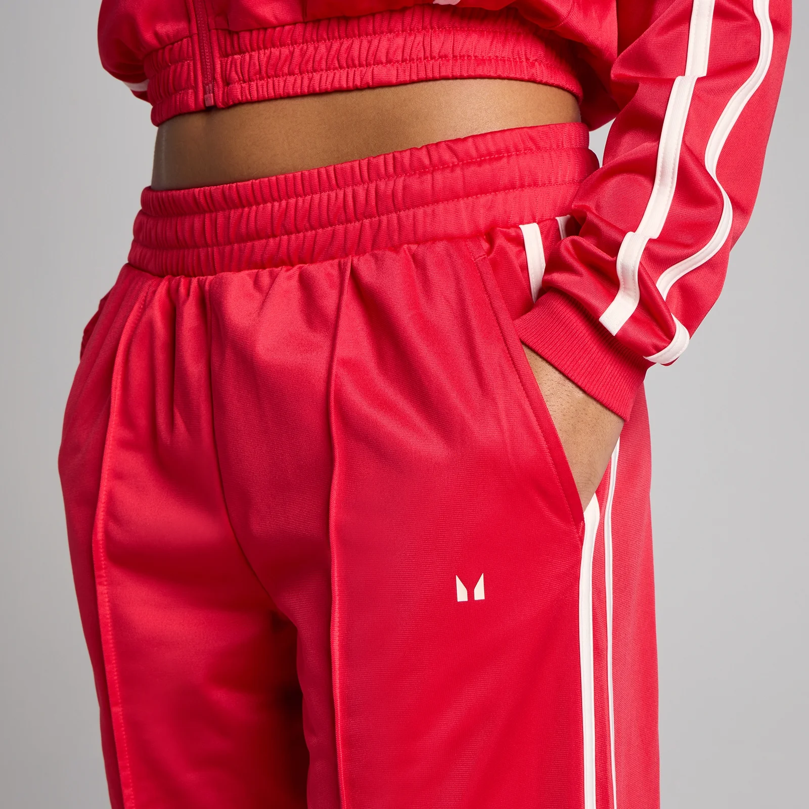 MP Women's Tricot Track Rechte Pijp Joggingbroek - Chilli - S Afbeelding 4