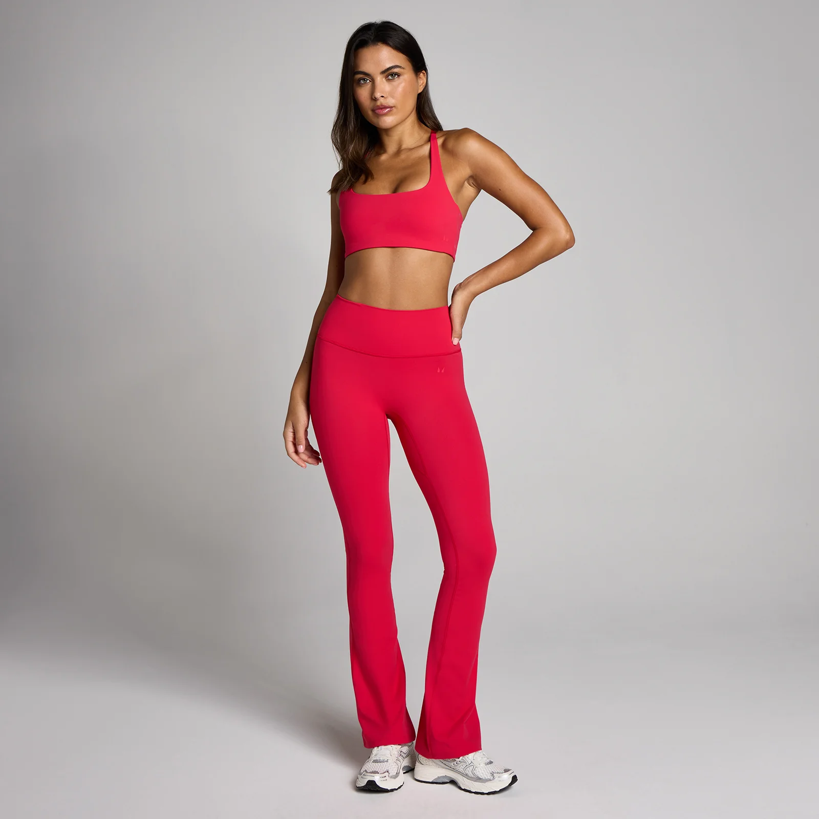 MP Women's Tempo Strappy Racerback Sport-bh - Chilli - S Afbeelding 3