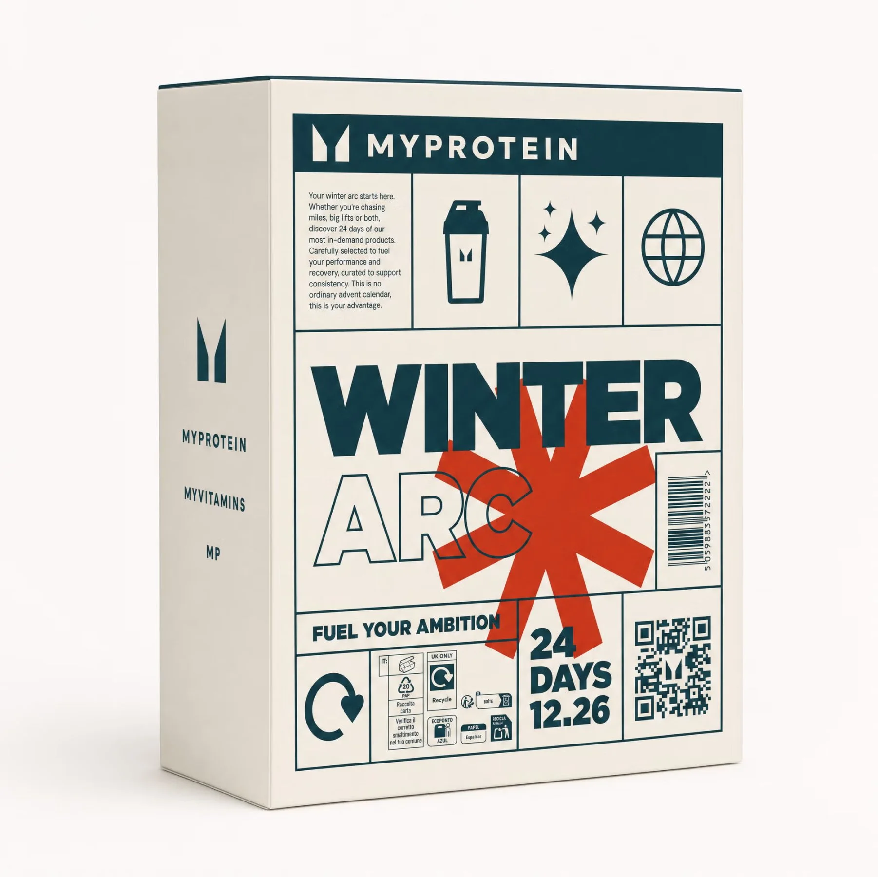 Myprotein Adventskalender 2026 Afbeelding 1