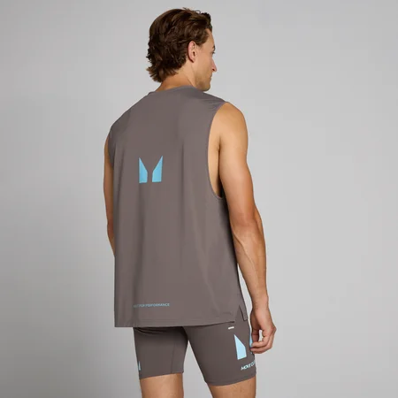 MP Men's Hybrid Mesh Tank - Asgrijs