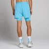 MP Heren Hybrid Lightweight 5" 2-in-1 Short - Cerulaanblauw