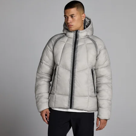 MP Heren Translucent Puffer - Duurzaam Grijs
