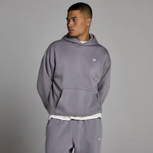 MP Heren Rest Day Oversized Hoodie - Donker Gemêleerd - Size M