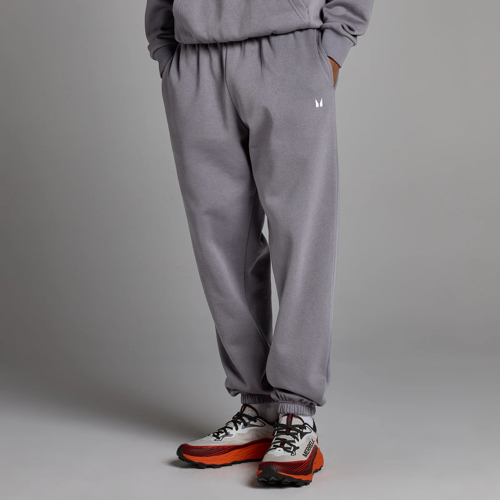 MP Heren Rest Day Oversized Joggingbroek - Donker Gemêleerd - M Afbeelding 1