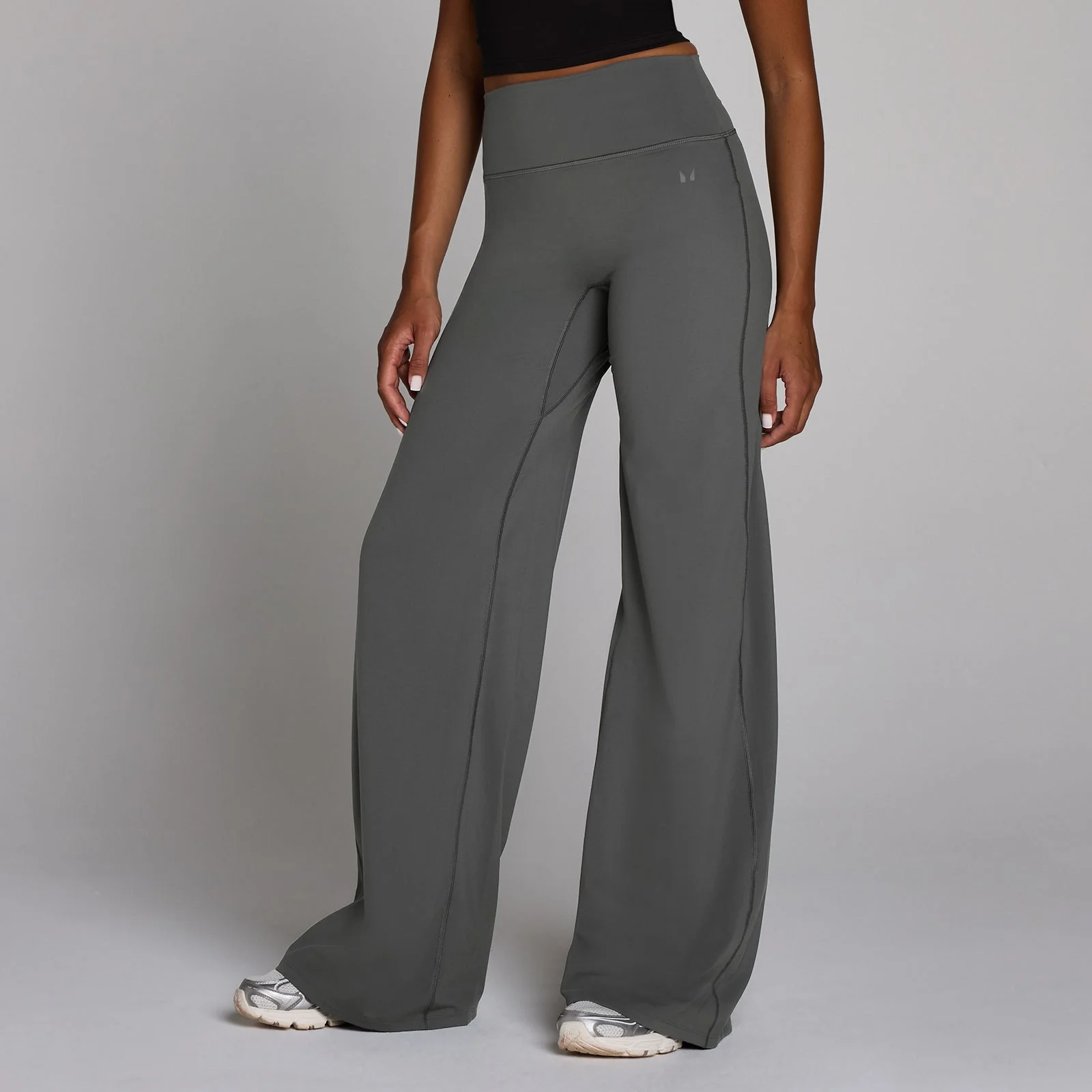 MP Dames Tempo Petite Wide Leg Legging - Donkergrijs - S Afbeelding 1