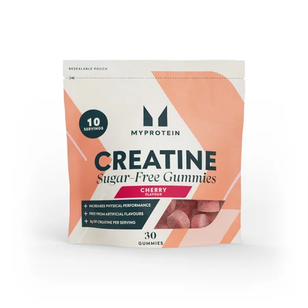 Creatine Gummies - 30 Gummies - 10servings - Cherry (Sugar-Free)