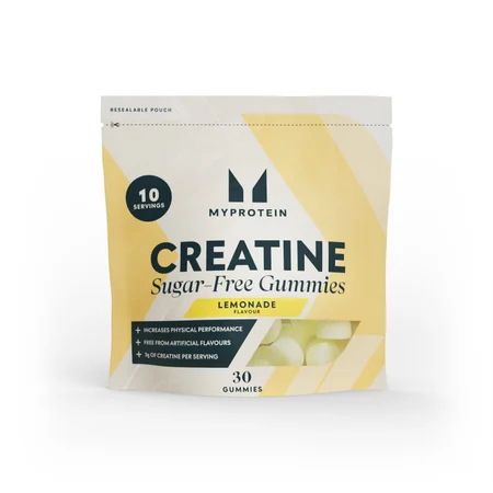 Creatine Gummies - 30 Gummies - 10servings - Lemonade (Sugar-Free)