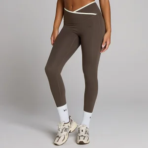 MP Dames Tempo Contrast Legging - Chocolade - Size M
