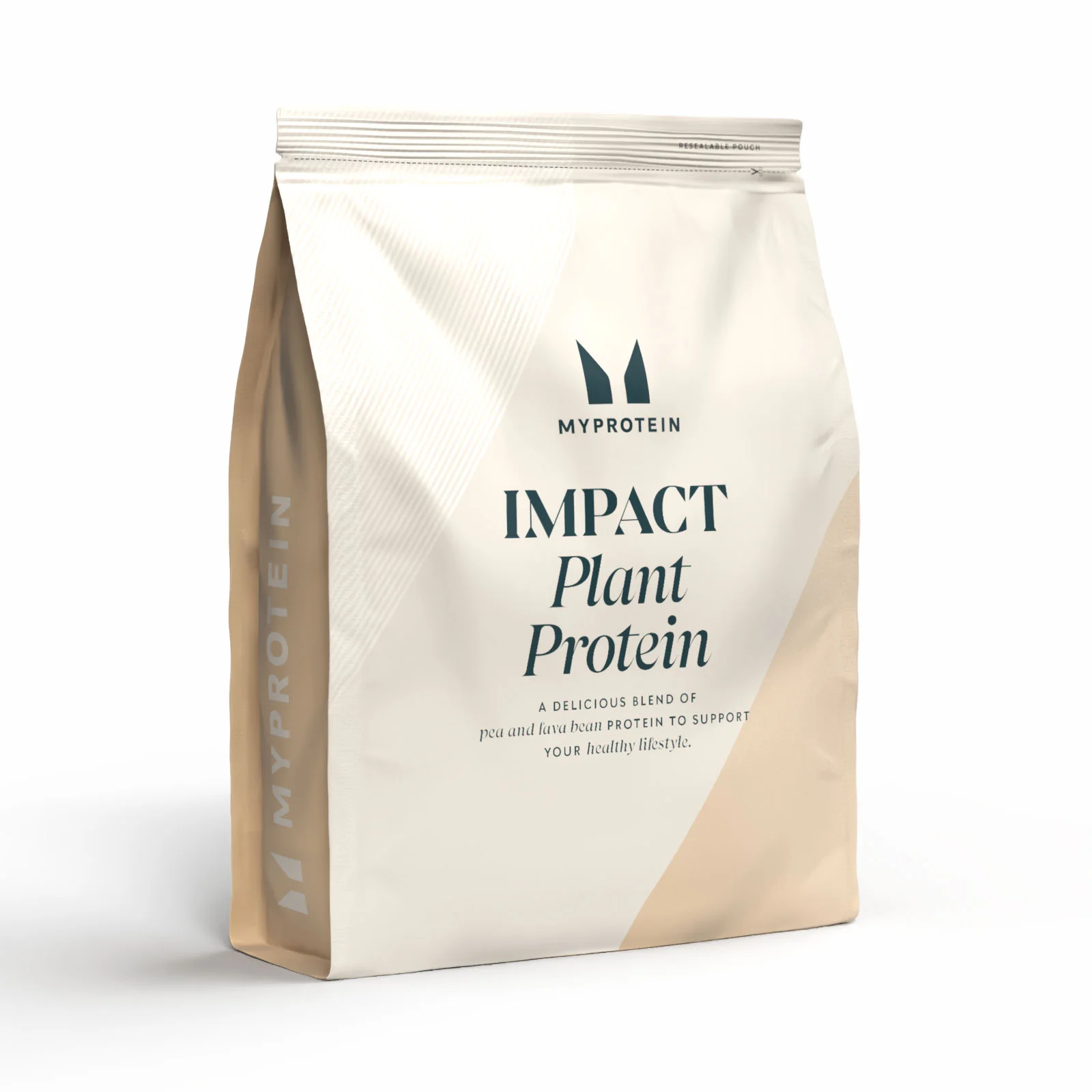 Impact Plant Protein - 2.7kg - 90servings - Vanilla (new recipe) Afbeelding 1
