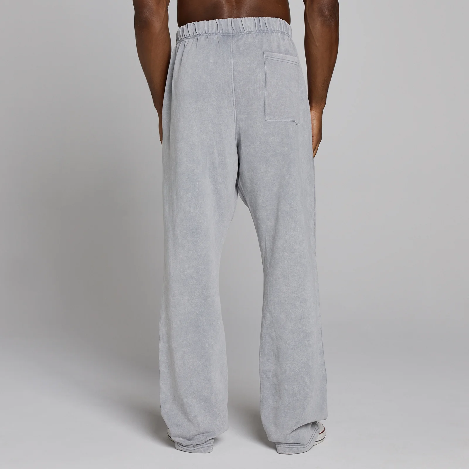 MP X Gold's Heren Washed Graphic Oversized Joggingbroek - Steel Blue - L Afbeelding 4