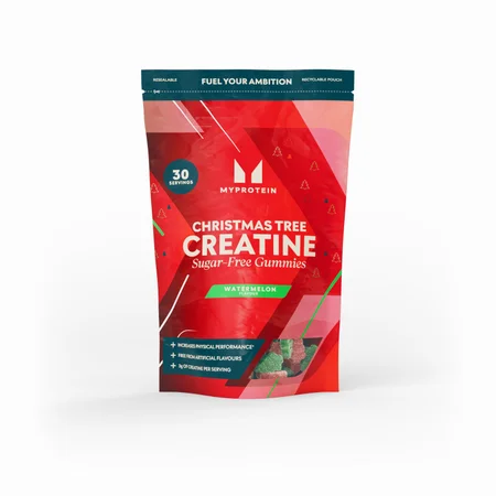 Suikervrije Creatine Gummies - Watermeloen Kerstbomen