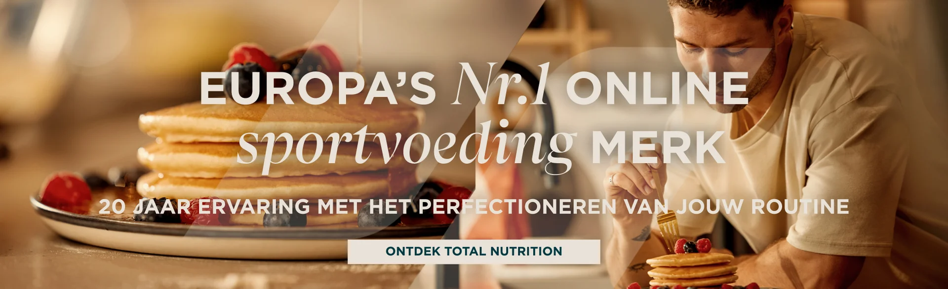 Europa's nummer 1 merk voor online sportvoeding. 20 jaar ervaring met het perfectioneren van je routine.